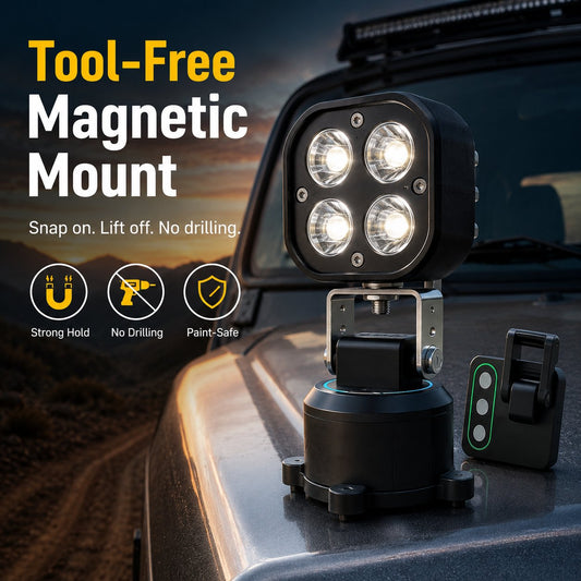 🚙 🔥Omni-Directional Magnetic LED Pod Light
