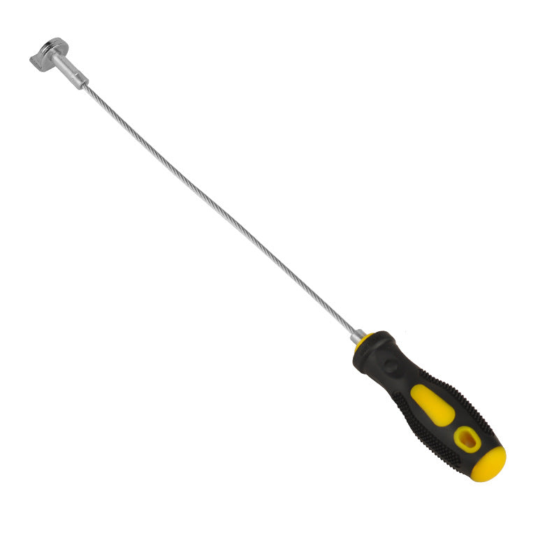 Magnetic Oil Drain Plug Remover with 14-Inch Flexible Shaft