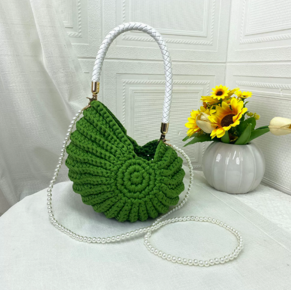 🔥Limited Release 49% OFF🔥Bohemia Crochet Handwoven Seashell Bag
