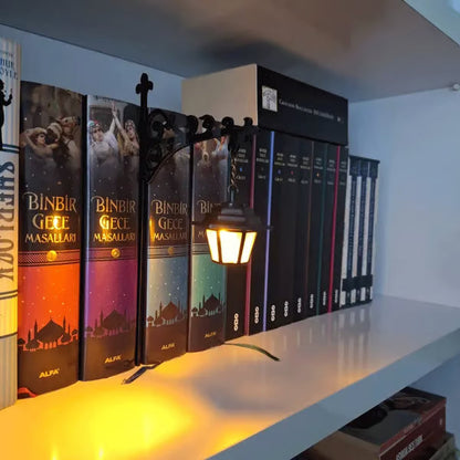 Library Lantern-Decorative Bookshelf Lighting