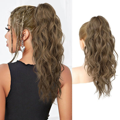 Instant Glam Curly Claw Clip Ponytail Extension|Add Gorgeous Volume & Length In Seconds