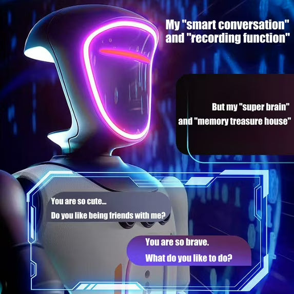 🤖Next-Gen Humanoid AI Robot | Full-Body Flexible Joints & Smart Interactive Control