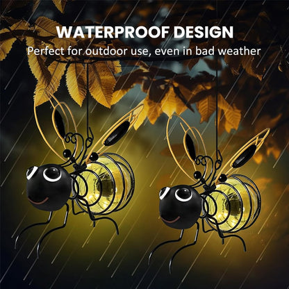 🐝Solar Bee Garden Lights – Hanging Waterproof Outdoor LED Garden Decor