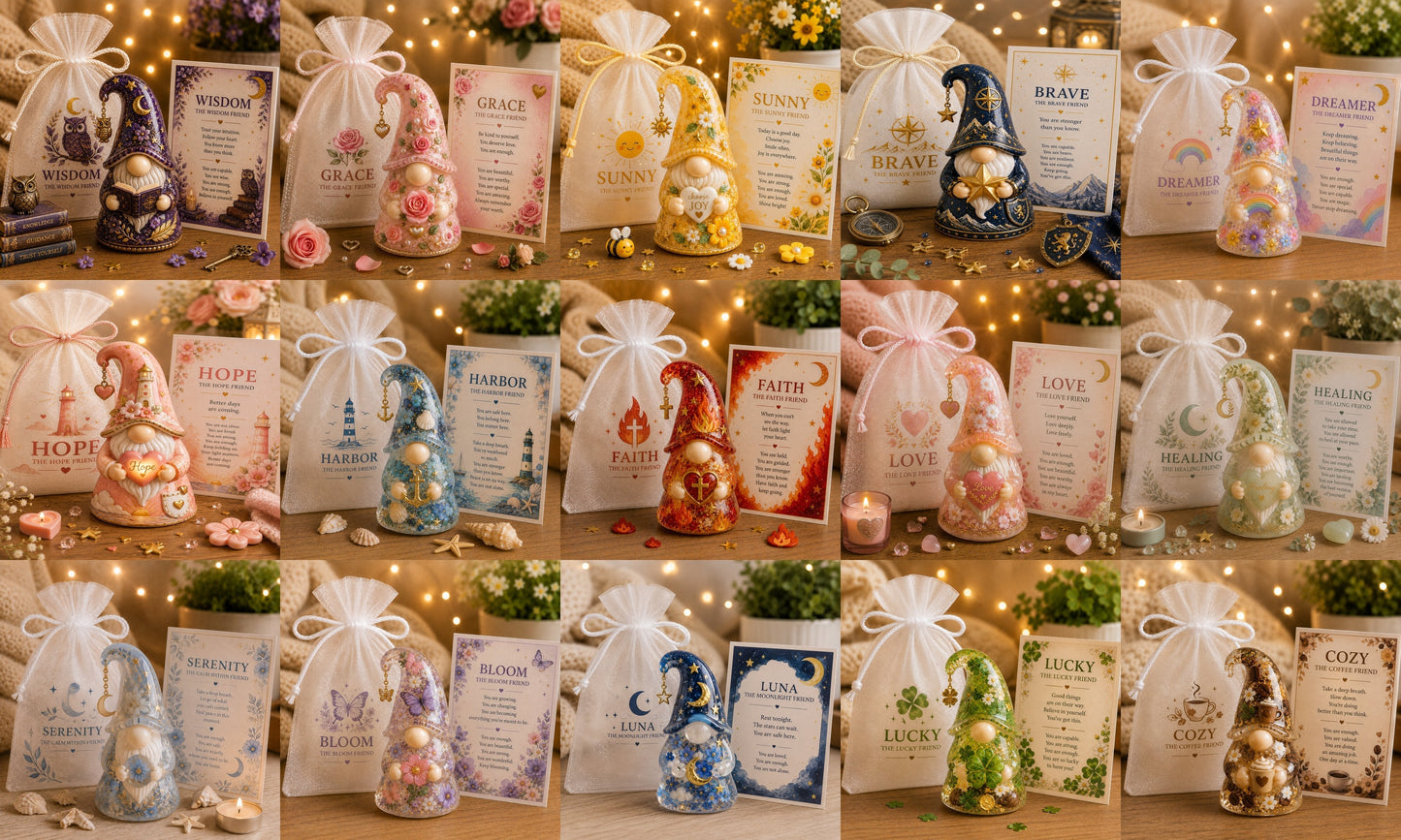 🔥Last Day Buy 1 Get 1 Free🌟 Emotional Support Gnome Collection