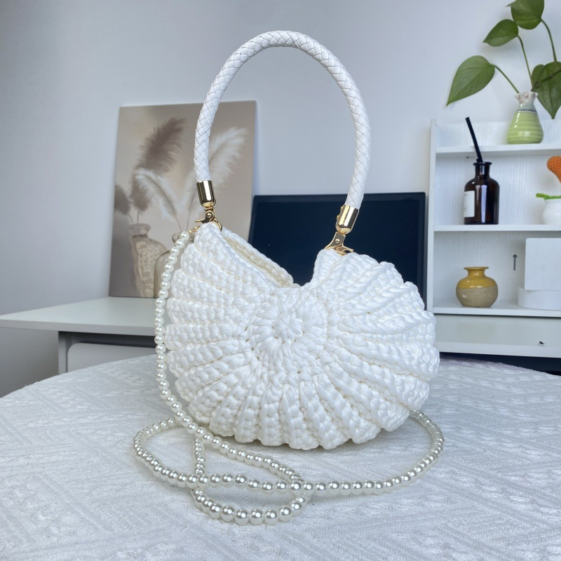 🔥Limited Release 49% OFF🔥Bohemia Crochet Handwoven Seashell Bag