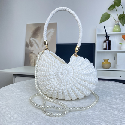 🔥Limited Release 49% OFF🔥Bohemia Crochet Handwoven Seashell Bag