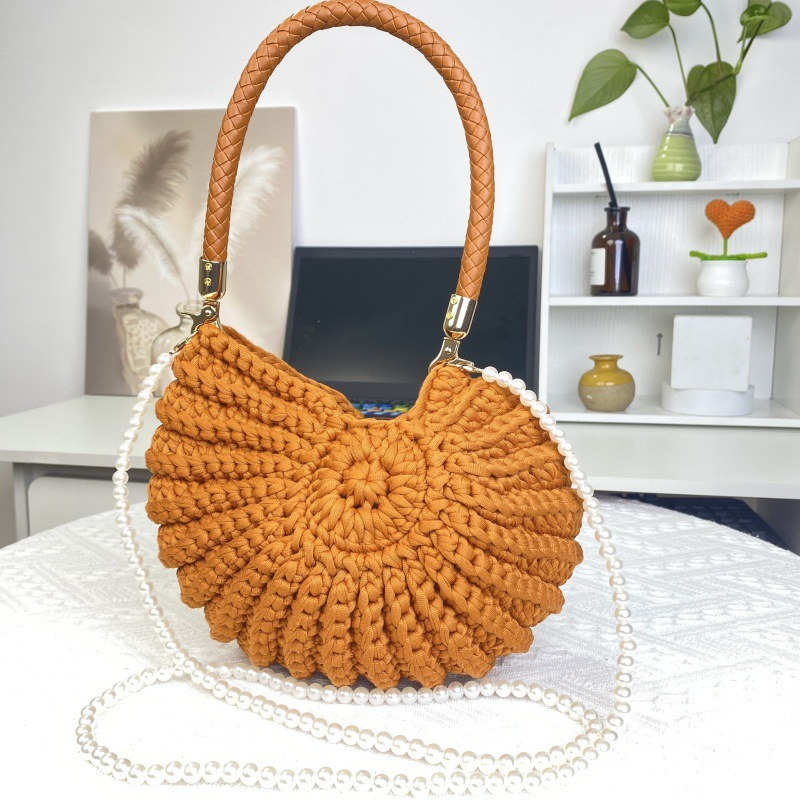 🔥Limited Release 49% OFF🔥Bohemia Crochet Handwoven Seashell Bag