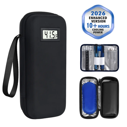 🔥 HOT SALE 49% OFF 🔥Insulin Cooler Travel Case with Temperature Display