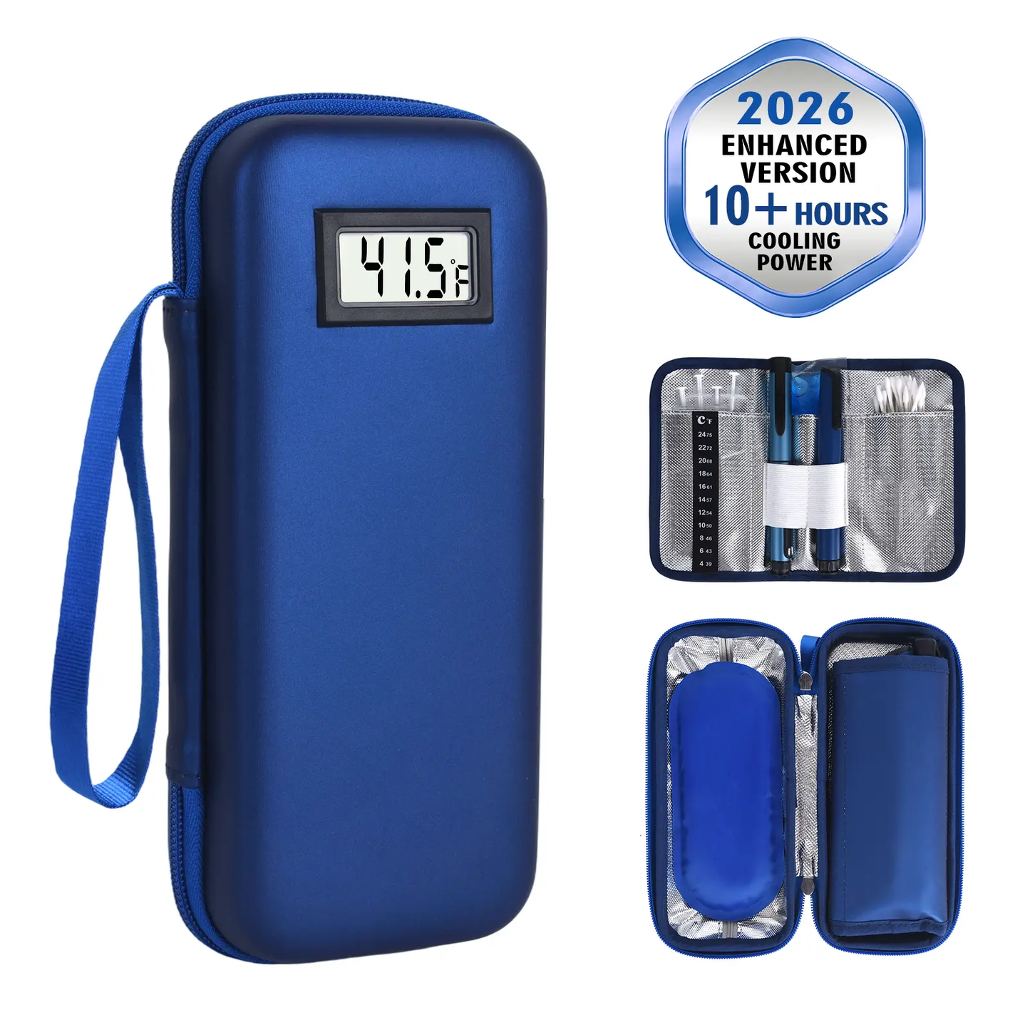 🔥 HOT SALE 49% OFF 🔥Insulin Cooler Travel Case with Temperature Display