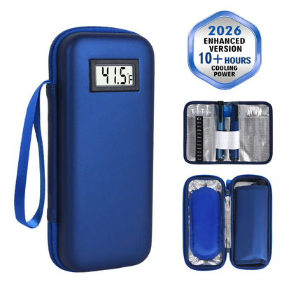 🔥 HOT SALE 49% OFF 🔥Insulin Cooler Travel Case with Temperature Display