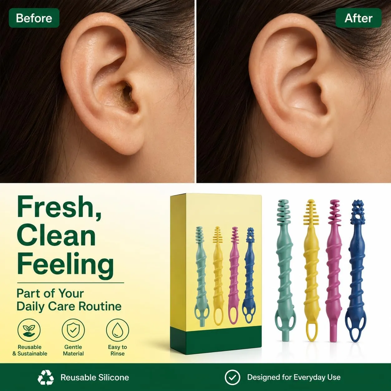 👂Ear Canal Cleaner-- Safe Manual Ear Canal Cleaner For Whole Family