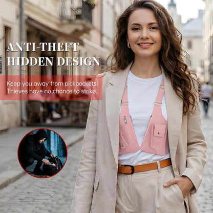 Hidden Double Shoulder Underarm Bag