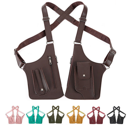 Hidden Double Shoulder Underarm Bag