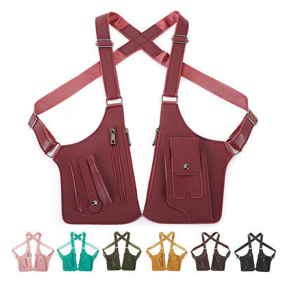Hidden Double Shoulder Underarm Bag
