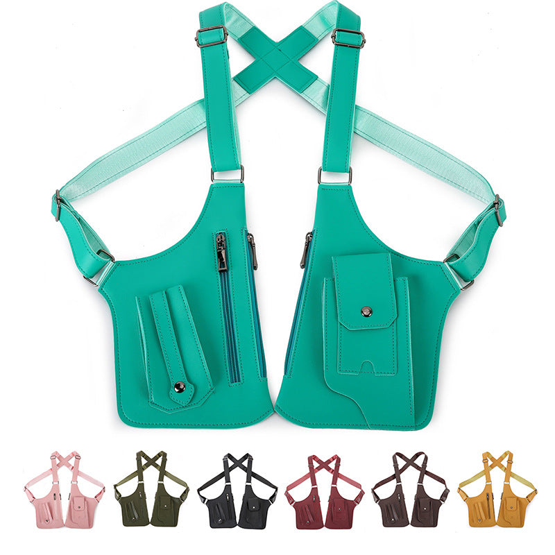 Hidden Double Shoulder Underarm Bag