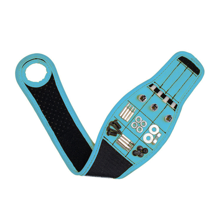 Magnetic Wristband with 9 Strong Magnets | Hands-Free Tool Holder for DIY & Woodworking