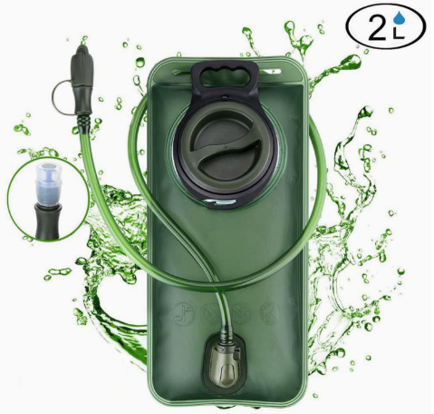 💧 Men’s 2L Tactical Hydration Running Vest – Lightweight Adjustable Chest Pack