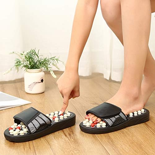 🔥Acupressure Foot Massage Sandals – Adjustable Reflexology Slippers