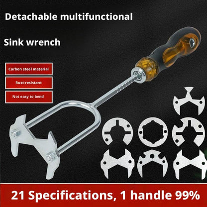 Multi-Functional Sink & Plumbing Wrench Set