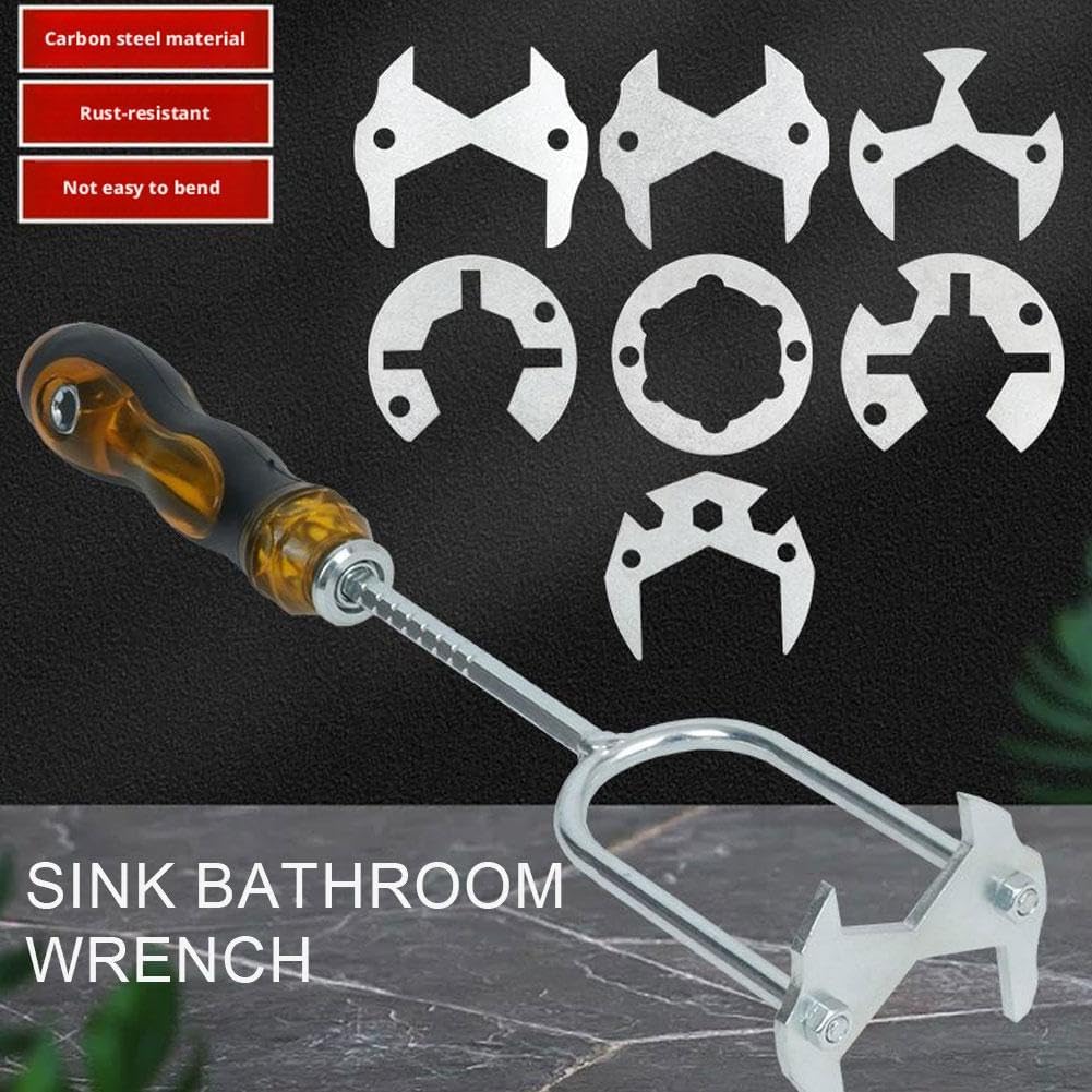 Multi-Functional Sink & Plumbing Wrench Set
