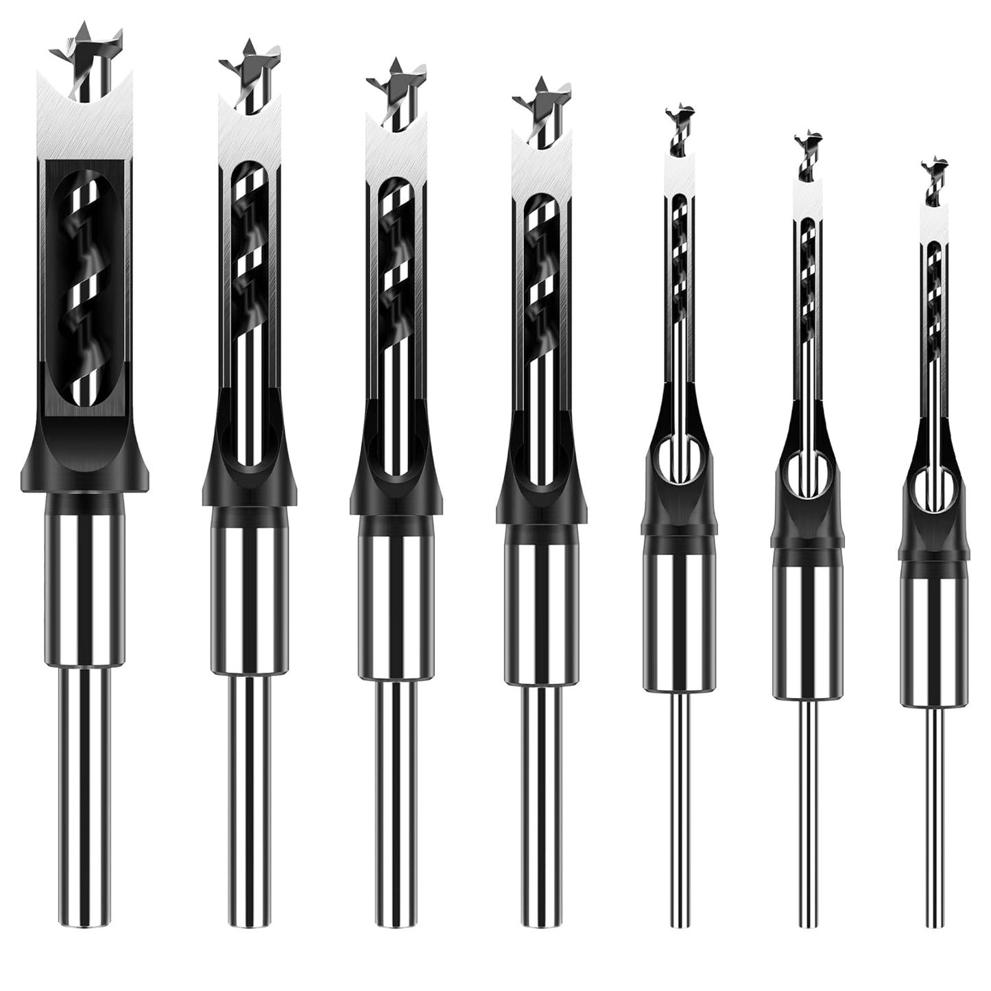 Square Hole Mortise Chisel Drill Bit for Woodworking