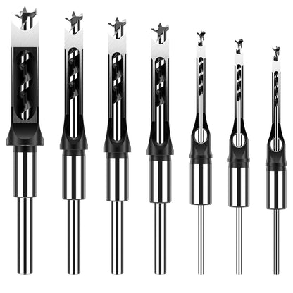 Square Hole Mortise Chisel Drill Bit for Woodworking