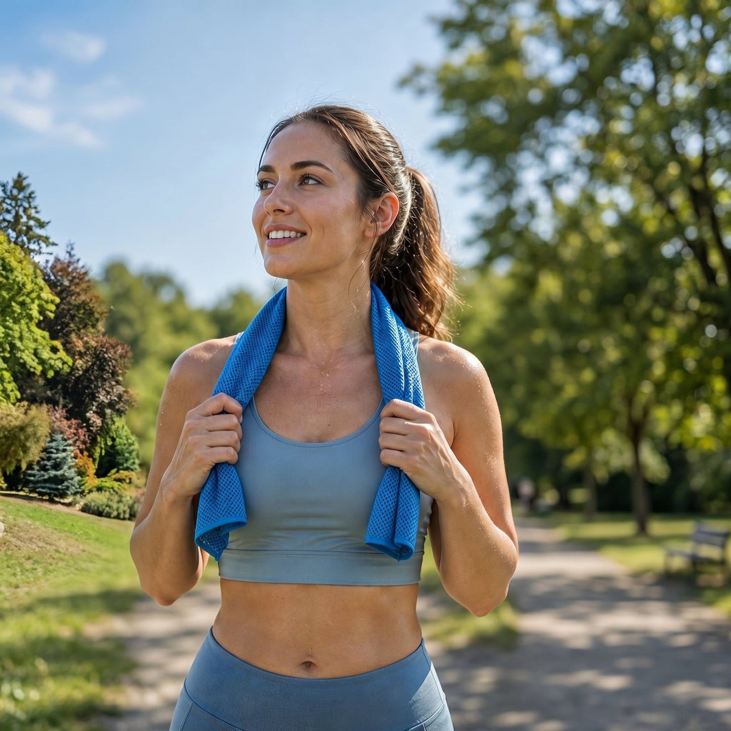 ✨⏰Last Day Buy 1 Get 1 Free❄💦Cold Sweat Towel You Can Use Anywhere, Anytime! Reusable Soft Absorbent Cooling Portable– US Ready!