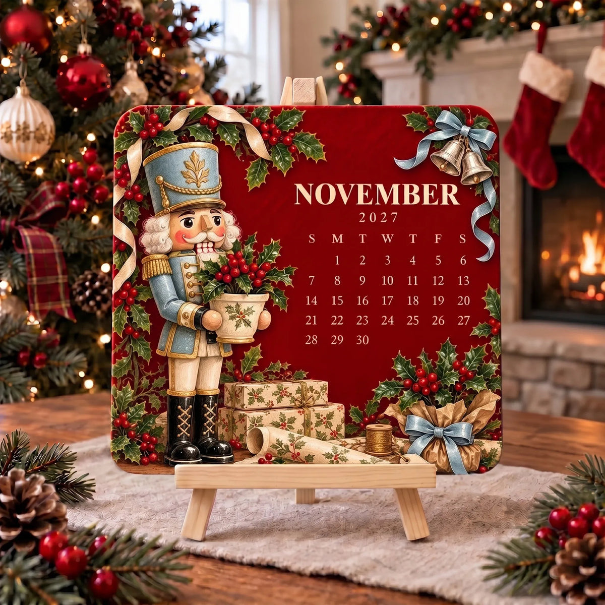 🌱 Christmas Special Edition – Eco-friendly, plantable “timeless” seed calendar 2027 🌸🌿
