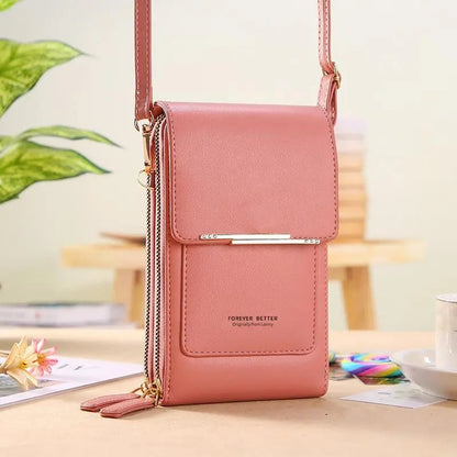 📱 Touchscreen Crossbody Phone Bag – Hands-Free Phone Wallet & Purse