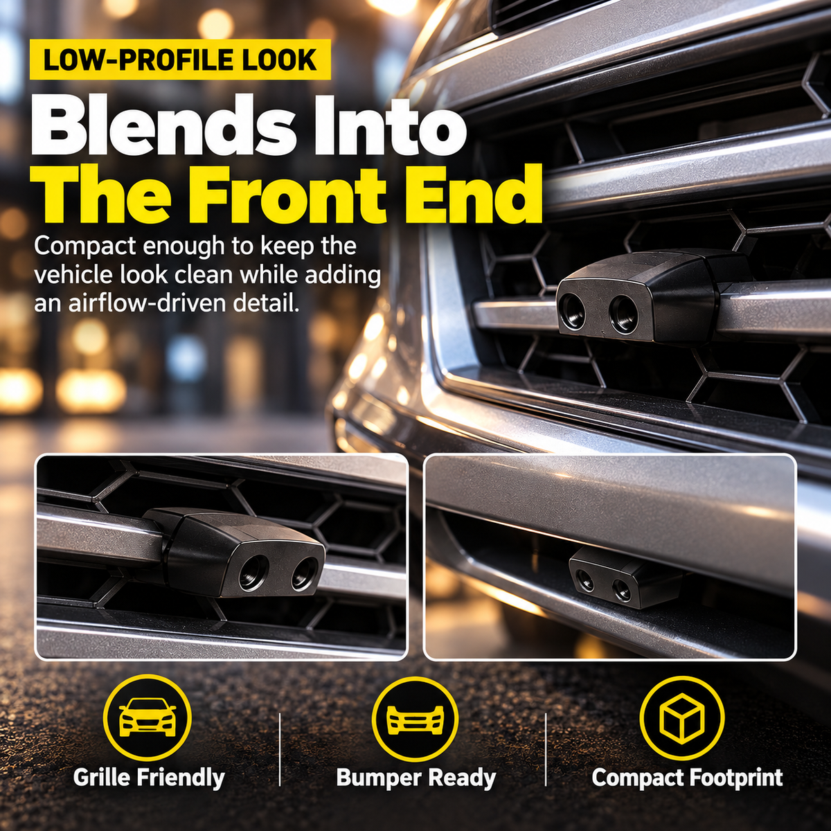 🚗🦌 Wind-Activated Deer Warning Whistles 🌬️🔊 | 4/8 PCS Wildlife Alert Car Accessories 🛡️✨ | Easy Stick-On Installation 🔧🚙 | For Cars, Trucks, SUVs, RVs & Motorcycles 🛻🏍️