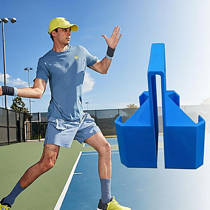 Dual-Slot Tennis Net Post Phone Mount for Match Recording