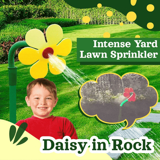 🔥Daisy Garden Sprinkler – Dancing Water Sprinkler for Kids, Pets & Lawns