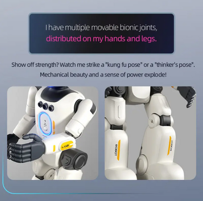🤖Next-Gen Humanoid AI Robot | Full-Body Flexible Joints & Smart Interactive Control