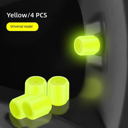 Universal Fluorescent Tire Valve Caps – Protect Valves & Upgrade Your Wheels