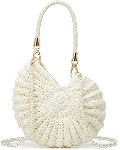🔥Limited Release 49% OFF🔥Bohemia Crochet Handwoven Seashell Bag