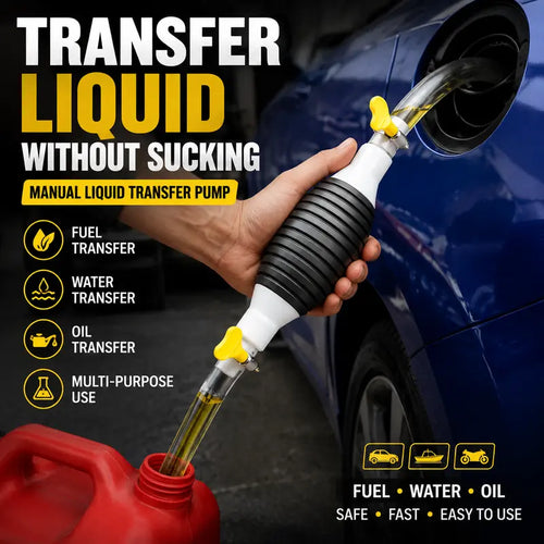 ⛽Manual Siphon Pump Kit with 1M Hose✨