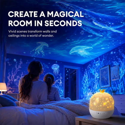 Bvuyomi Night Light Projector-21 sets of patterns