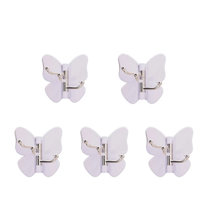 🦋Rotatable Butterfly Hook – Cute Drill-Free Storage For Small Spaces