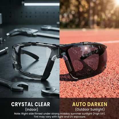 👓 Photochromic Safety Glasses – UV-Responsive Work & Outdoor Protective Eyewear