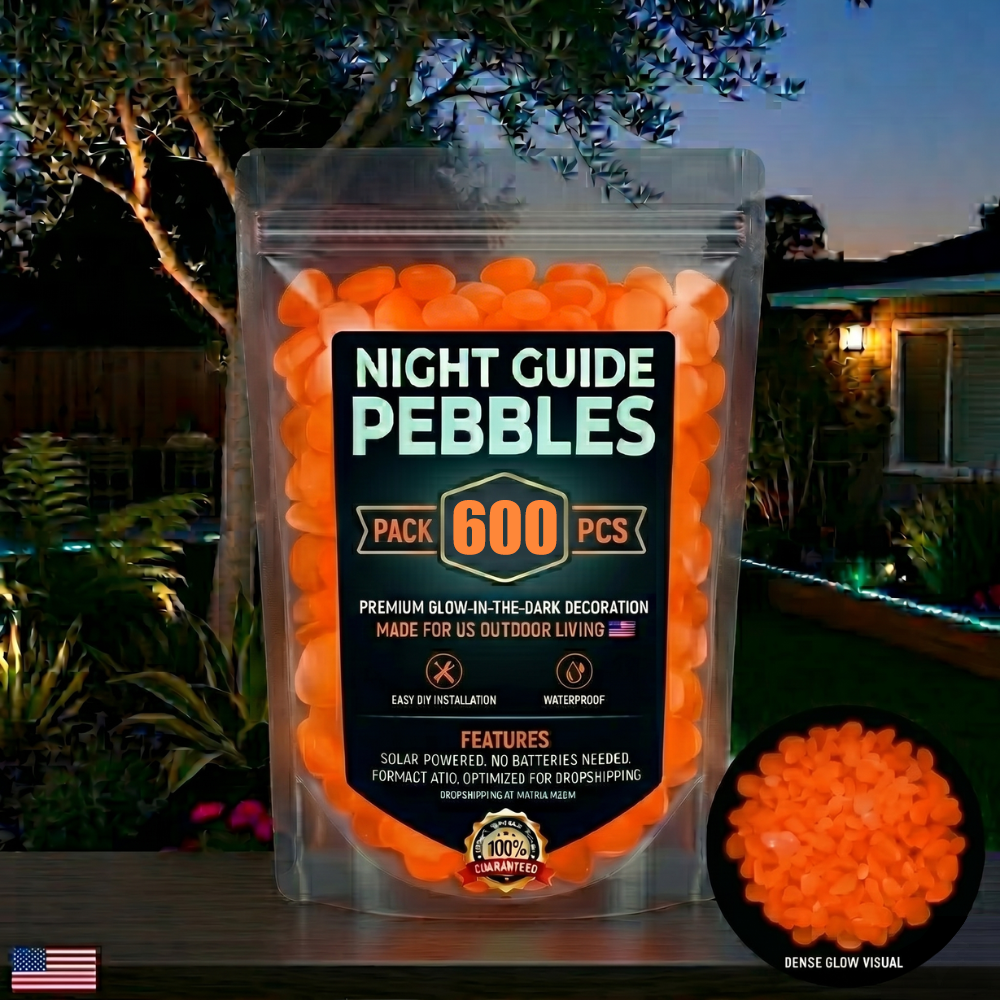 🔥LAST DAY SALE 49%OFF🔥🌈Colorful Glow-in-the-Dark Garden Stones