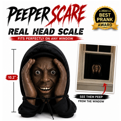 👀 Creepy Window Prank Prop