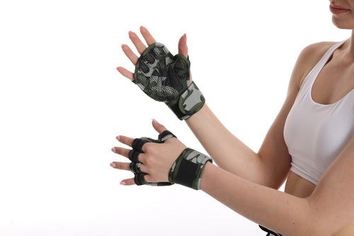 🎖️Weight Lifting Gloves with Built-in Wrist Support & Full Palm Protection