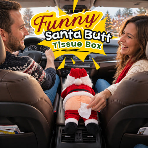 Funny Santa Butt Tissue Holder - product image 1