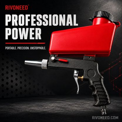 🔧 LIMITED-TIME 50% OFF! ⚡ Portable Handheld Pneumatic Sand Blaster Gun – Lightweight, Powerful, Easy To Use 🛠️