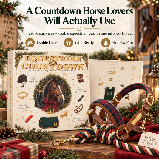 🐎24-Day Equestrian Advent Calendar – Christmas Countdown Gift for Horse Lovers