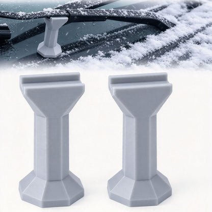 ❄️🚗 Windshield Wiper Anti-Freeze Stands – 2-Pack 3D Printed Wiper Lifters | Snow & Ice Parking Protection, Easy Tool-Free Setup