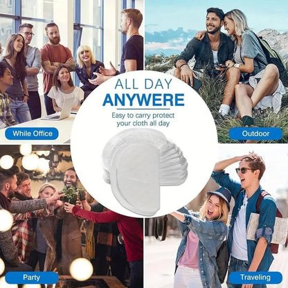 Disposable Underarm Sweat Pads for Clothing — Daily Use, Fitness, Travel