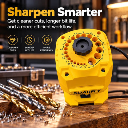 🔧 Electric Drill Bit Sharpener – Fast & Precise Sharpening ⚡
