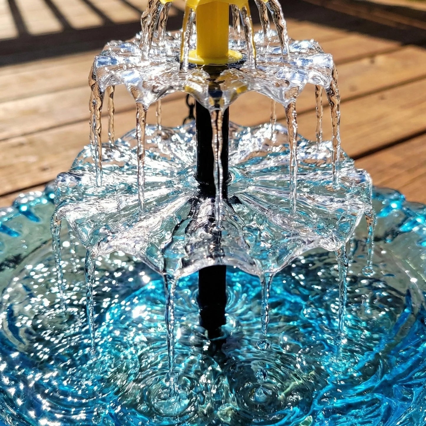 🔥🔥49% Off--Solar Cascade Hanging Bird Bath Fountain