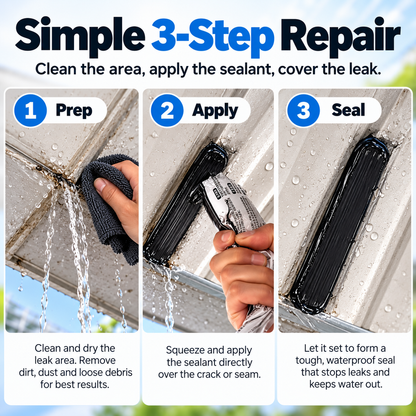 🔥 9900 Waterproof Leak Repair Sealant 💧 Quick Roof & Crack Fix 🛠️ Multi-Surface Waterproof Sealing Paste 🏠✨